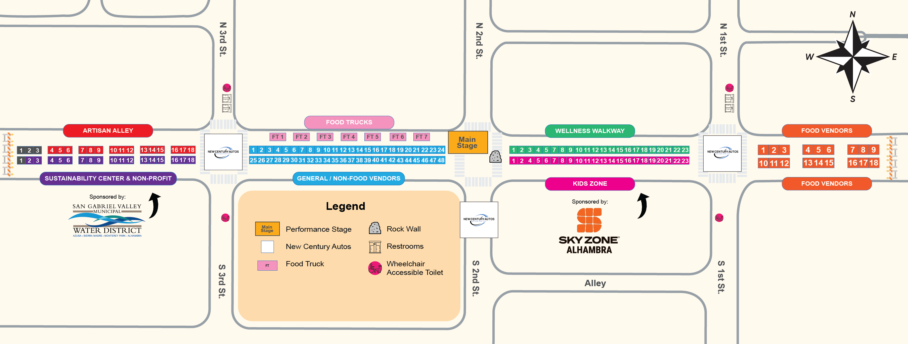 2026 ALNY Vendor Map